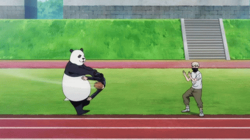Panda Jujutsu Kaisen GIF - Panda Jujutsu Kaisen Panda Throw - Discover ...