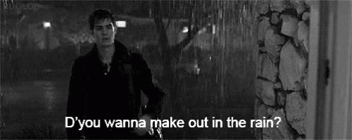 Andrew Garfield Make Out In The Rain GIF - Andrew Garfield Make Out In The Rain GIFs