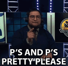 Ps And Ps Pretty Please Pointing GIF - Ps And Ps Pretty Please Pretty Please Ps And Ps GIFs