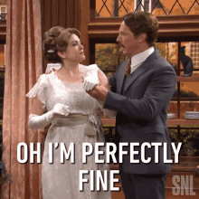 Oh Im Perfectly Fine Cecily Strong GIF - Oh Im Perfectly Fine Cecily Strong Benedict Cumberbatch GIFs
