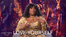 Love Yourself Lizzo GIF - Love Yourself Lizzo Lizzos Watch Out For The Big Grrrls GIFs