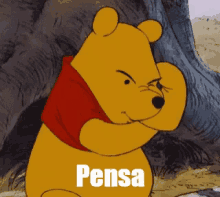 Winnie Pooh GIF - Pensa Winnie The Pooh Rifletti GIFs