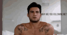 Ricky Roman Why Are You Following Me GIF - Ricky Roman Why Are You Following Me GIFs