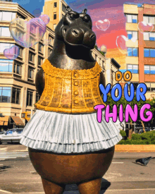 Do Your Thing Hippo GIF - Do Your Thing Hippo Ballerina GIFs
