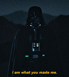 Star Wars Darth Vader GIF - Star Wars Darth Vader I Am What You Made Me GIFs