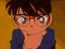Detective Conan Conan Edogawa GIF - Detective Conan Conan Edogawa Thinking GIFs