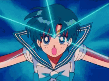 Sailor Mercury Sailor Moon GIF - Sailor Mercury Sailor Moon Sailor Venus GIFs
