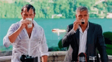 Nespresso George Clooney GIF - Nespresso George Clooney Espresso GIFs