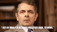 Mr Bean False GIF - Mr Bean False Cest Faux GIFs