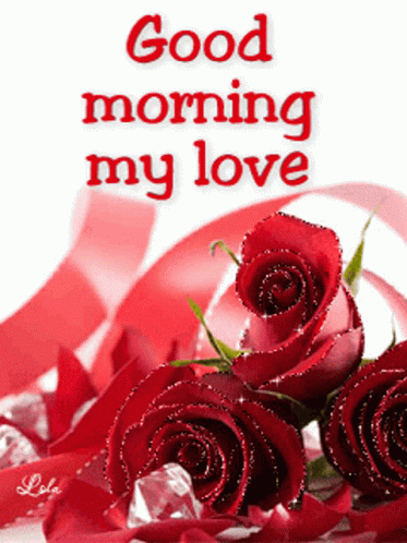 Good Morning My Love Rose GIF - Good Morning My Love Rose Flower - Descub.....
