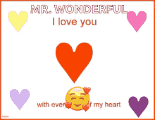 Mr Wonderful Hearts GIF - Mr Wonderful Hearts Love GIFs