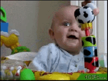 baby shocked surprised