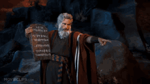 The Ten Commandments Moses GIF - The Ten Commandments Moses Point GIFs