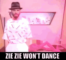 Peter Brown Zie Zie Wont Dance GIF - Peter Brown Zie Zie Wont Dance 80s Music GIFs