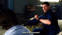 heat of the moment supernatural pointing