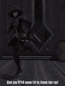 Ffxiv Roleplay GIF - Ffxiv Roleplay Black Mage GIFs