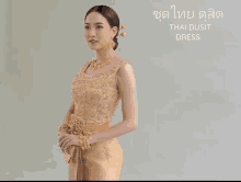สยาม แต้ว GIF - สยาม แต้ว Thai Traditional Dress GIFs