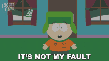 Its Not My Fault Kyle Broflovski GIF - Its Not My Fault Kyle Broflovski South Park GIFs