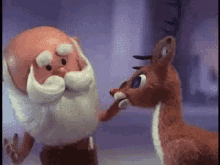 Rudolph And Santa GIF - Rudolph And Santa GIFs