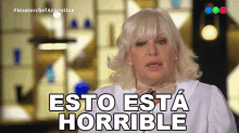 Esto Esta Horrible Luisa Albinoni GIF - Esto Esta Horrible Luisa Albinoni Master Chef Argentina GIFs