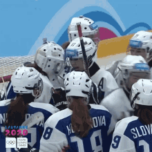 Huddle Team Slovakia GIF - Huddle Team Slovakia Youth Olympic Games GIFs