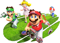 Mario Golf Time Itsa Mariotime Sticker - Mario Golf Time Itsa Mariotime Stickers