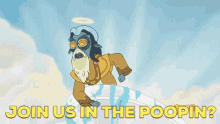 join us in the poopin join us tony god poopin rick and morty adult swim