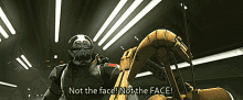 Star Wars Battle Droid GIF - Star Wars Battle Droid Not The Face Not The Face GIFs