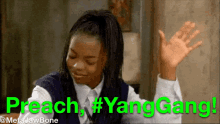 Yang Gang Preach GIF - Yang Gang Preach Lauryn Hill GIFs