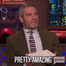 pretty amazing andy cohen watch what happens live pretty incredible really awesome