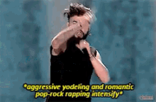 Aggressive Yodeling And Romantic Pop-rock Rapping Intensify GIF - Romantic Pop Rock Rapping Rapping Taylor Swift GIFs