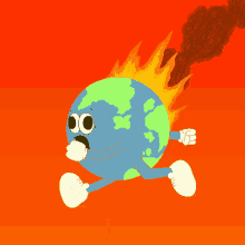 World On Fire Run GIF - World On Fire Run Global Warming GIFs