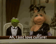 I Love Culture Muppets GIF - I Love Culture Culture Muppets GIFs