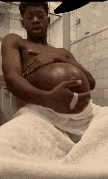 Lil Nas X Nickb GIF - Lil Nas X Nickb Pregnant GIFs