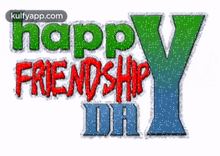 Happy Friendship Day - Simple Glitter.Gif GIF - Happy Friendship Day - Simple Glitter Happy Friendship Day Friendship Day GIFs