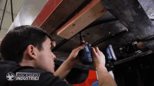 Drilling The Hacksmith GIF - Drilling The Hacksmith Cybertruck Build GIFs