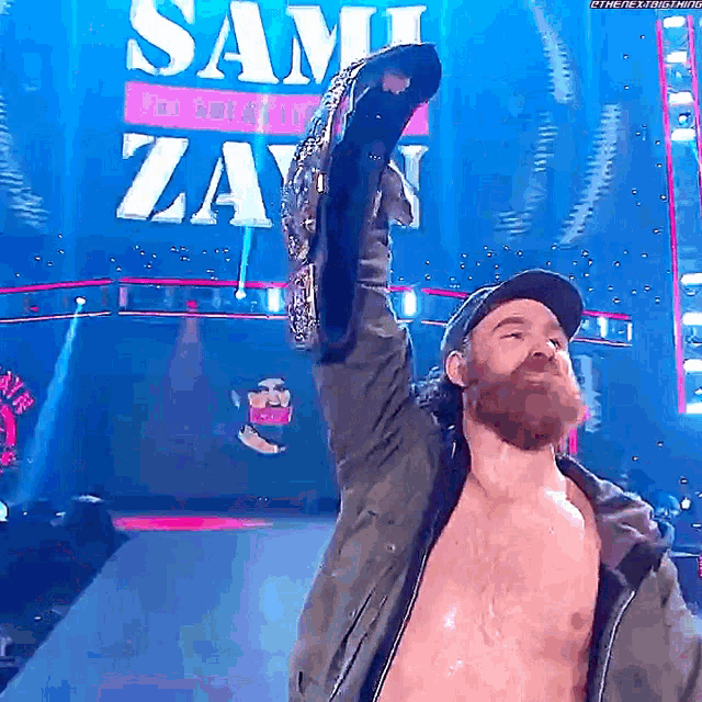  WWE RAW 306 desde La Romareda, Zaragoza  Sami-zayn-entrance