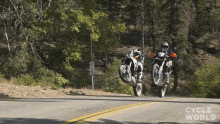 On A Cruise With Our Motorbikes Cycle World GIF - On A Cruise With Our Motorbikes Cycle World Making Motorbikes Stunts GIFs