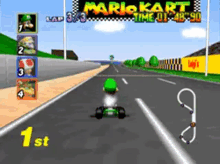Mario Kart Luigi GIF - Mario Kart Mario Luigi GIFs
