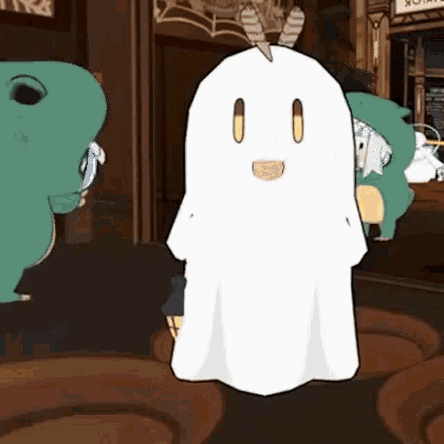 Nanashi Mumei Ghost GIF - Nanashi Mumei Mumei Ghost GIFs