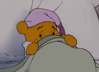 Sleepy Scared GIF - Sleepy Scared Pooh GIFs