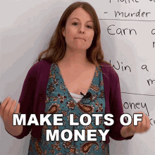 Make Lots Of Money Emma GIF - Make Lots Of Money Emma Engvid GIFs