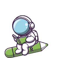 Astronauta Moon Sticker - Astronauta Moon Studiare Stickers