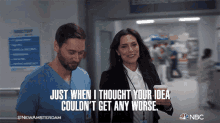 Just When I Thought Your Idea Couldnt Get Any Worse Dr Max Goodwin GIF - Just When I Thought Your Idea Couldnt Get Any Worse Dr Max Goodwin New Amsterdam GIFs