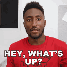 Hey Whats Up Marques Brownlee GIF - Hey Whats Up Marques Brownlee How Are You Doing GIFs