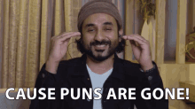 Cause Puns Are Gone Son Of Abish GIF - Cause Puns Are Gone Son Of Abish Vir Das GIFs