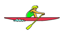 Paddle Boy Paddling GIF - Paddle Boy Paddling Rowing GIFs