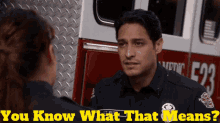 Station19 Theo Ruiz GIF - Station19 Theo Ruiz You Know What That Means GIFs