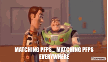 buzz lightyear meme everywhere matching pfps