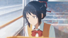 Looking Kimi No Na Wa GIF - Looking Kimi No Na Wa Anime GIFs